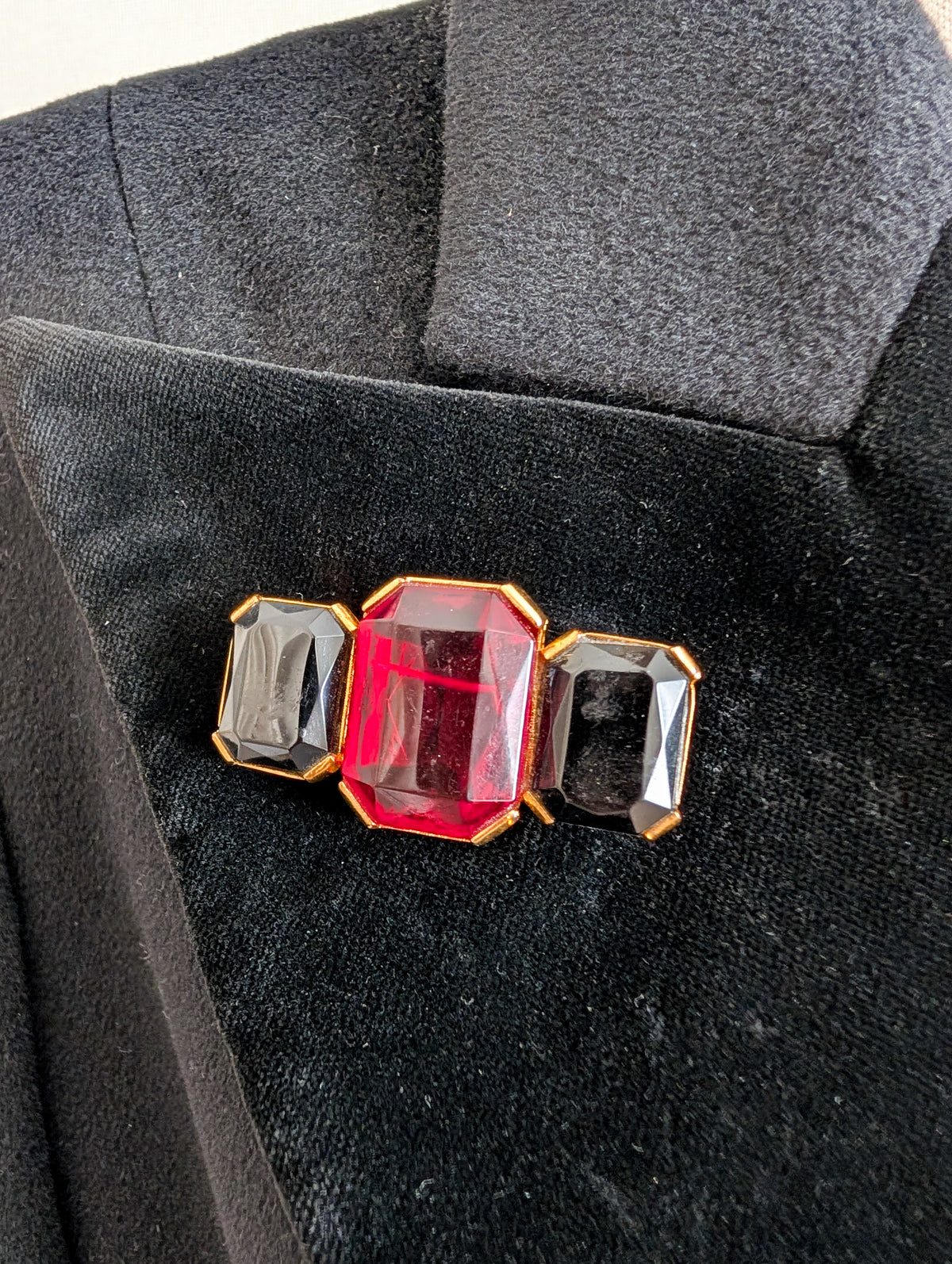 Broche Joyaux 80's