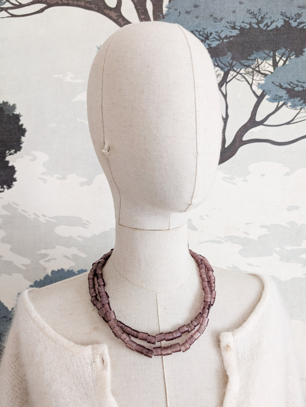 Collier en verre