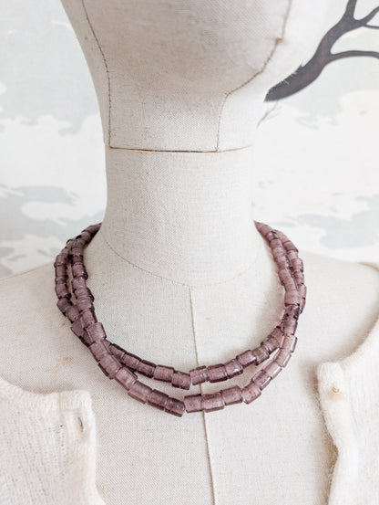Collier en verre