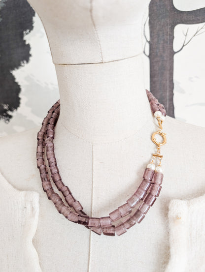 Collier en verre