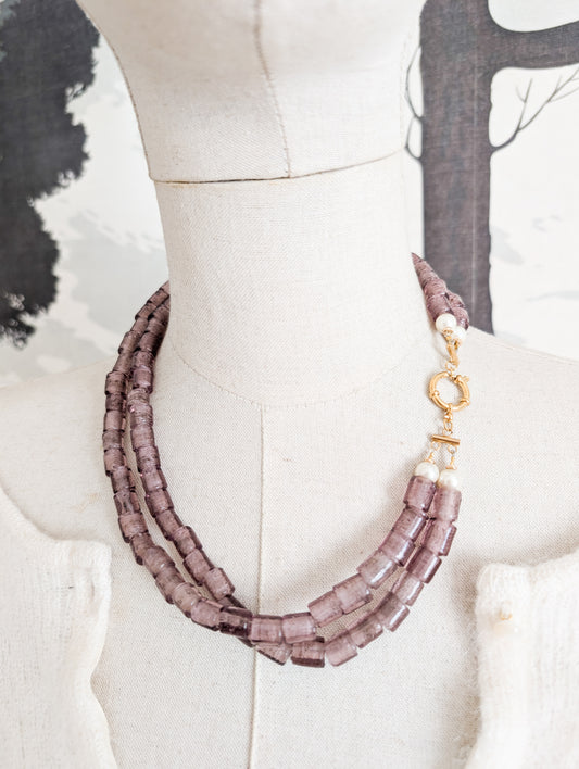 Collier en verre