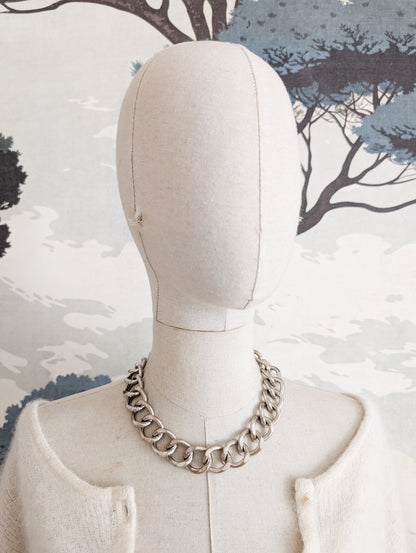 Collier gourmette Agatha