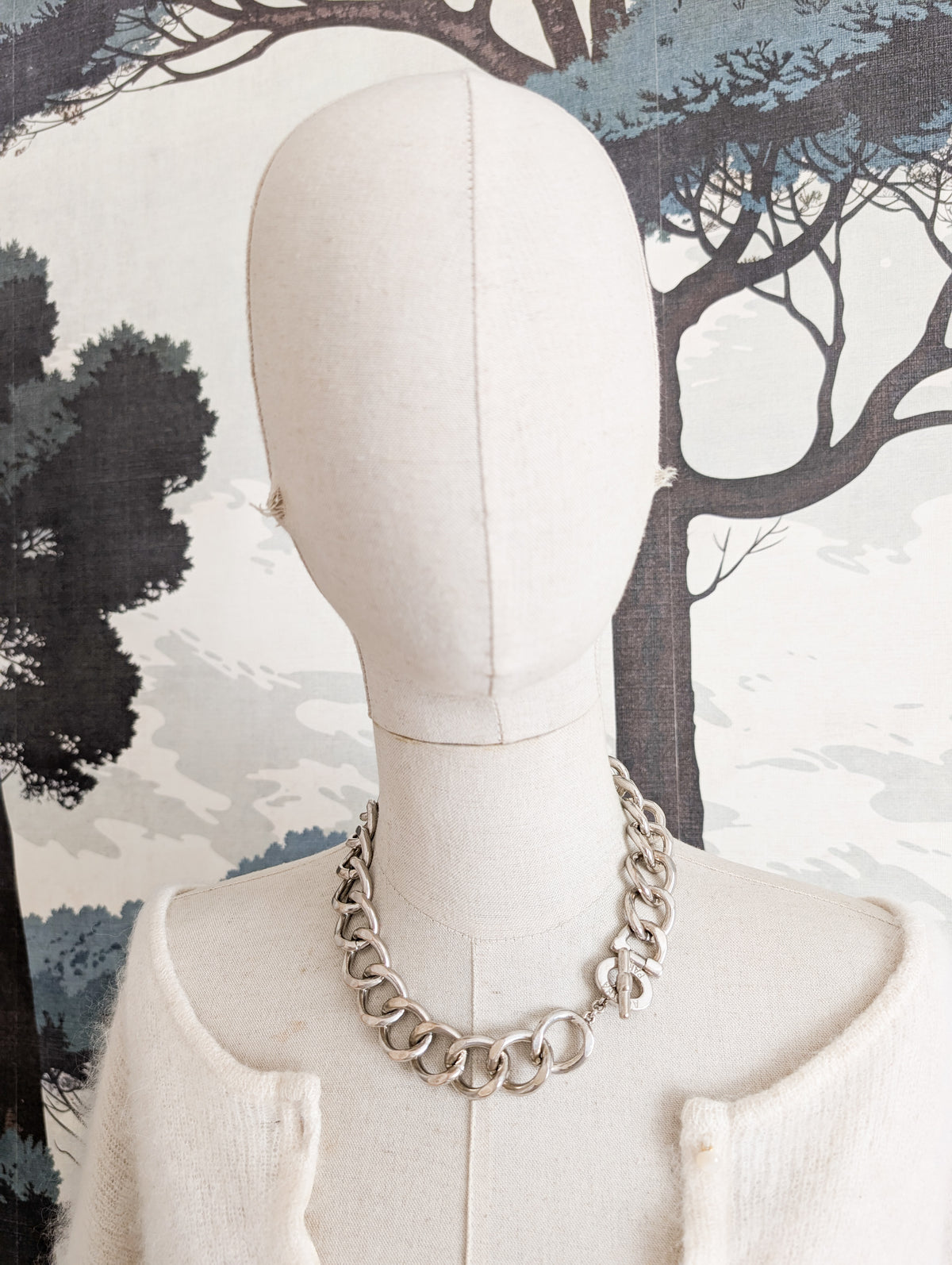 Collier gourmette Agatha