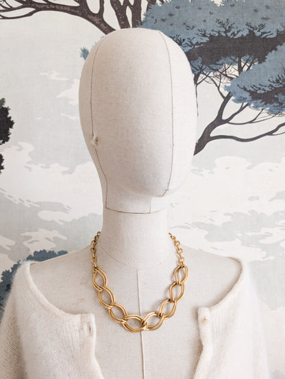 Collier double maille
