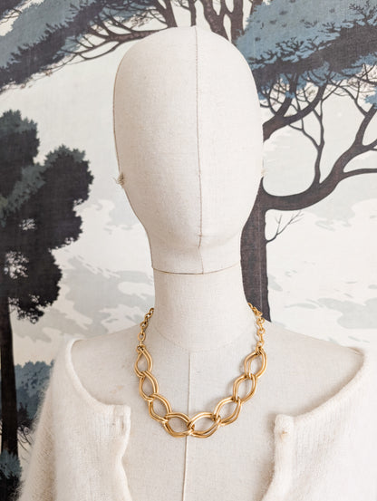 Collier double maille