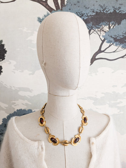 Collier 80's coquillage