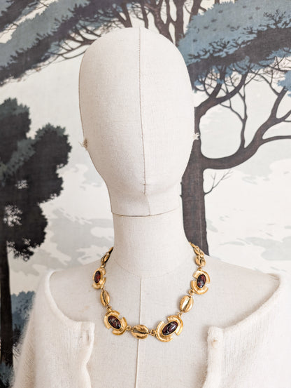 Collier 80's coquillage