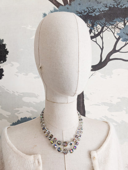 Collier en cristal Aurore Boréale
