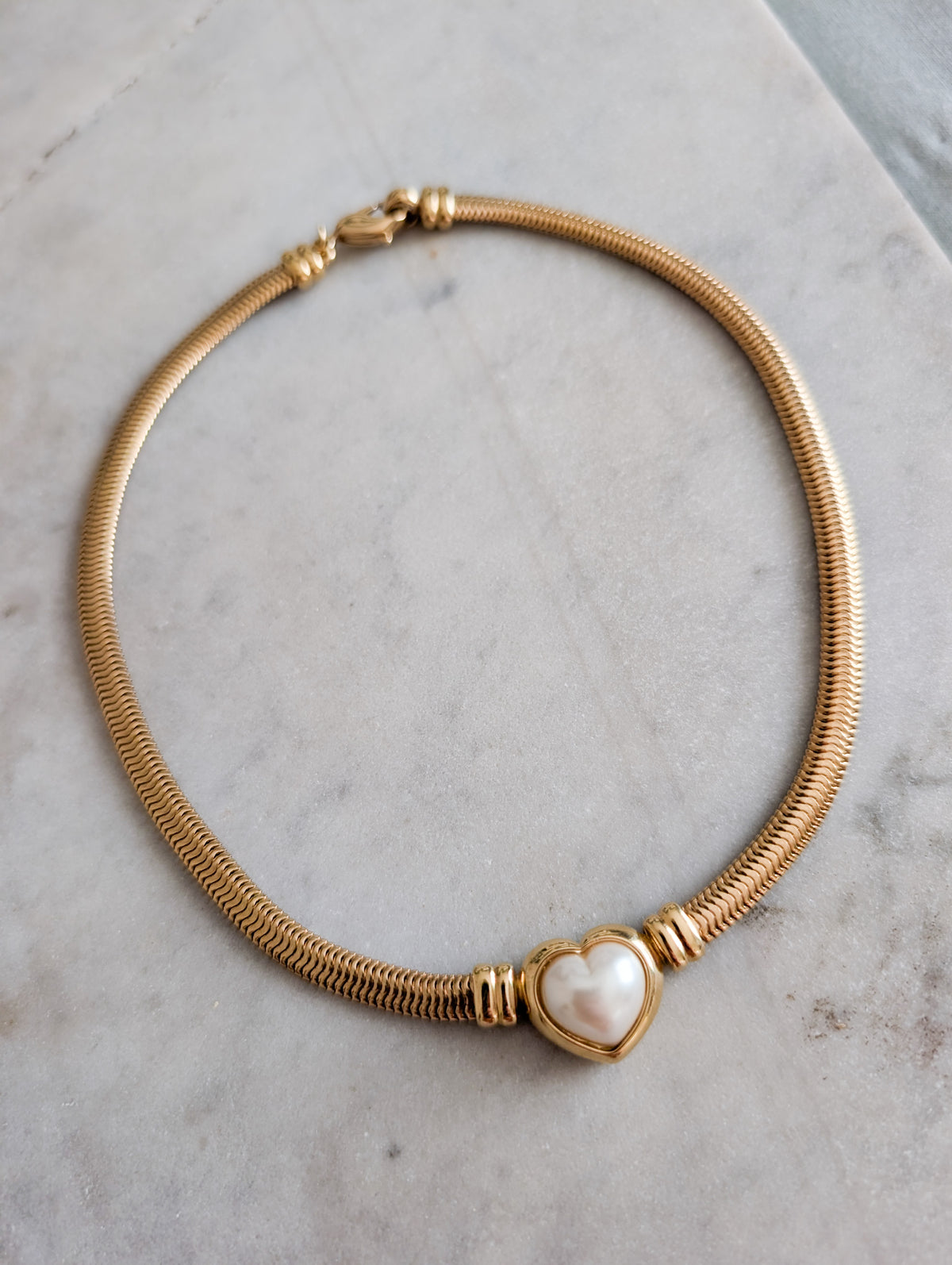 Collier coeur Agatha
