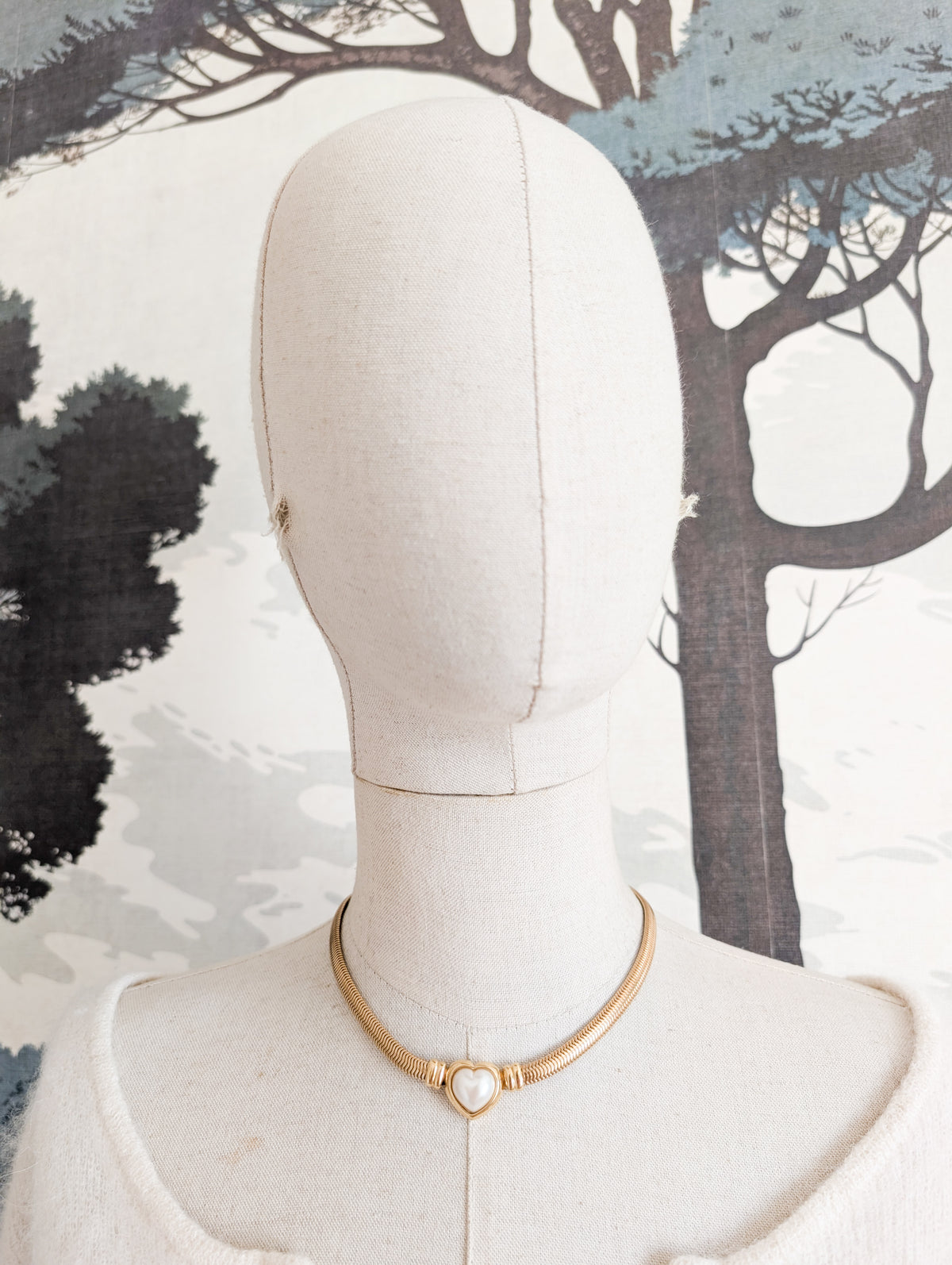 Collier coeur Agatha