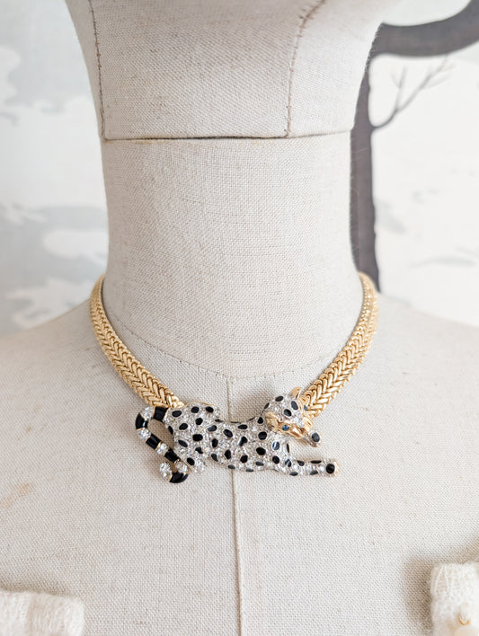 Très beau collier panthère