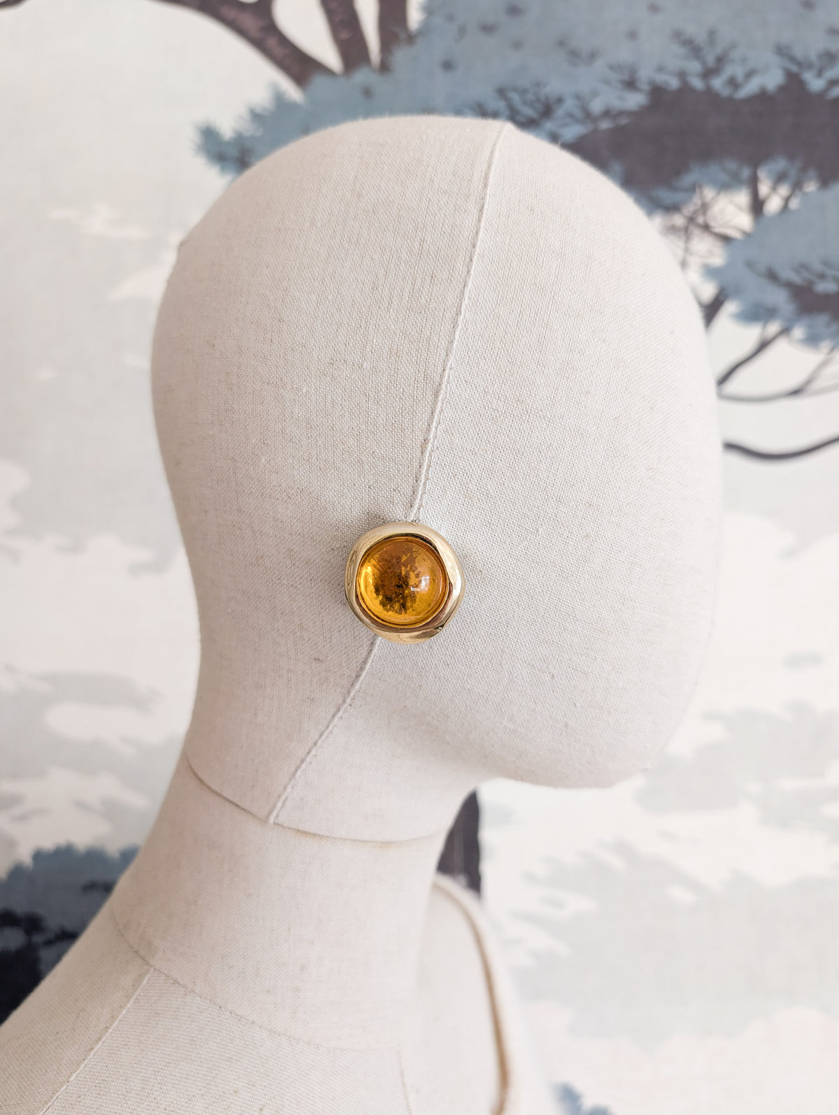 Boucles rondes Cabochons