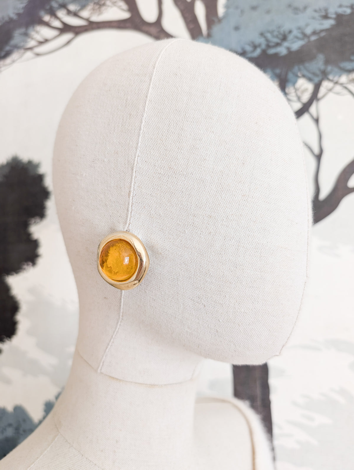 Boucles rondes Cabochons