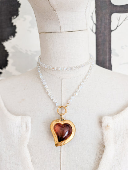 Très joli collier en cristal