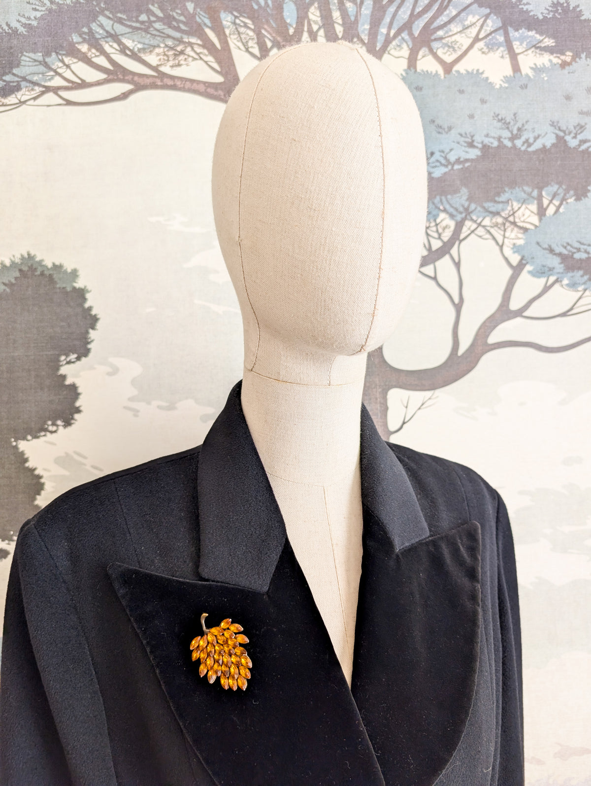 Broche américaine 50's