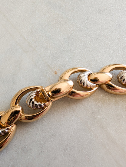 Collier or et argent