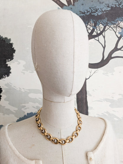 Collier or et argent
