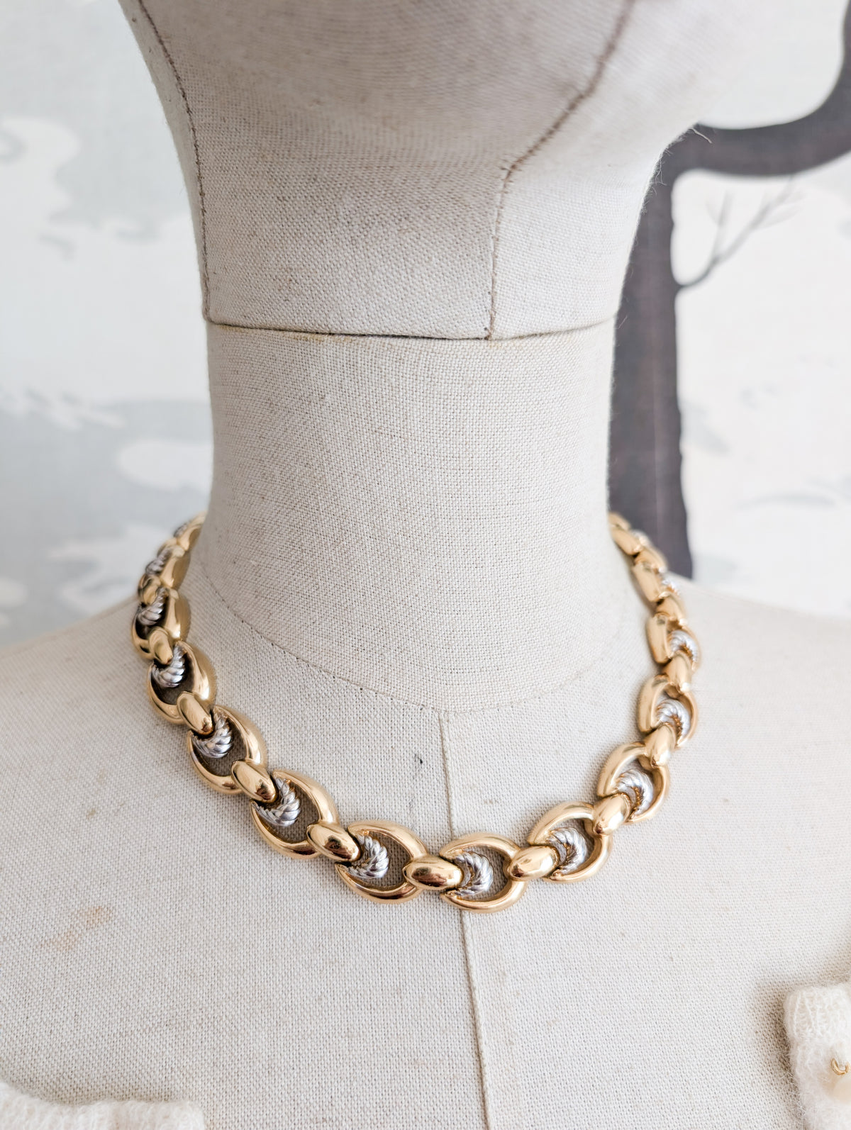 Collier or et argent