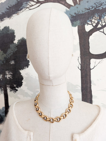 Collier or et argent