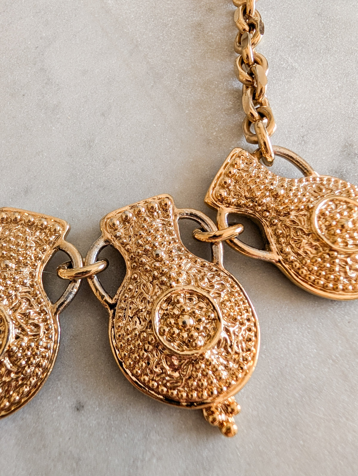 Extraordinaire collier Amphores Agatha