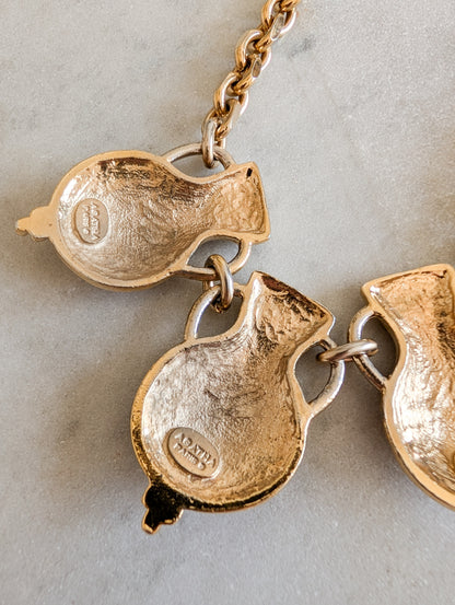 Extraordinaire collier Amphores Agatha