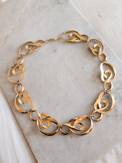 Collier maille Arabesques