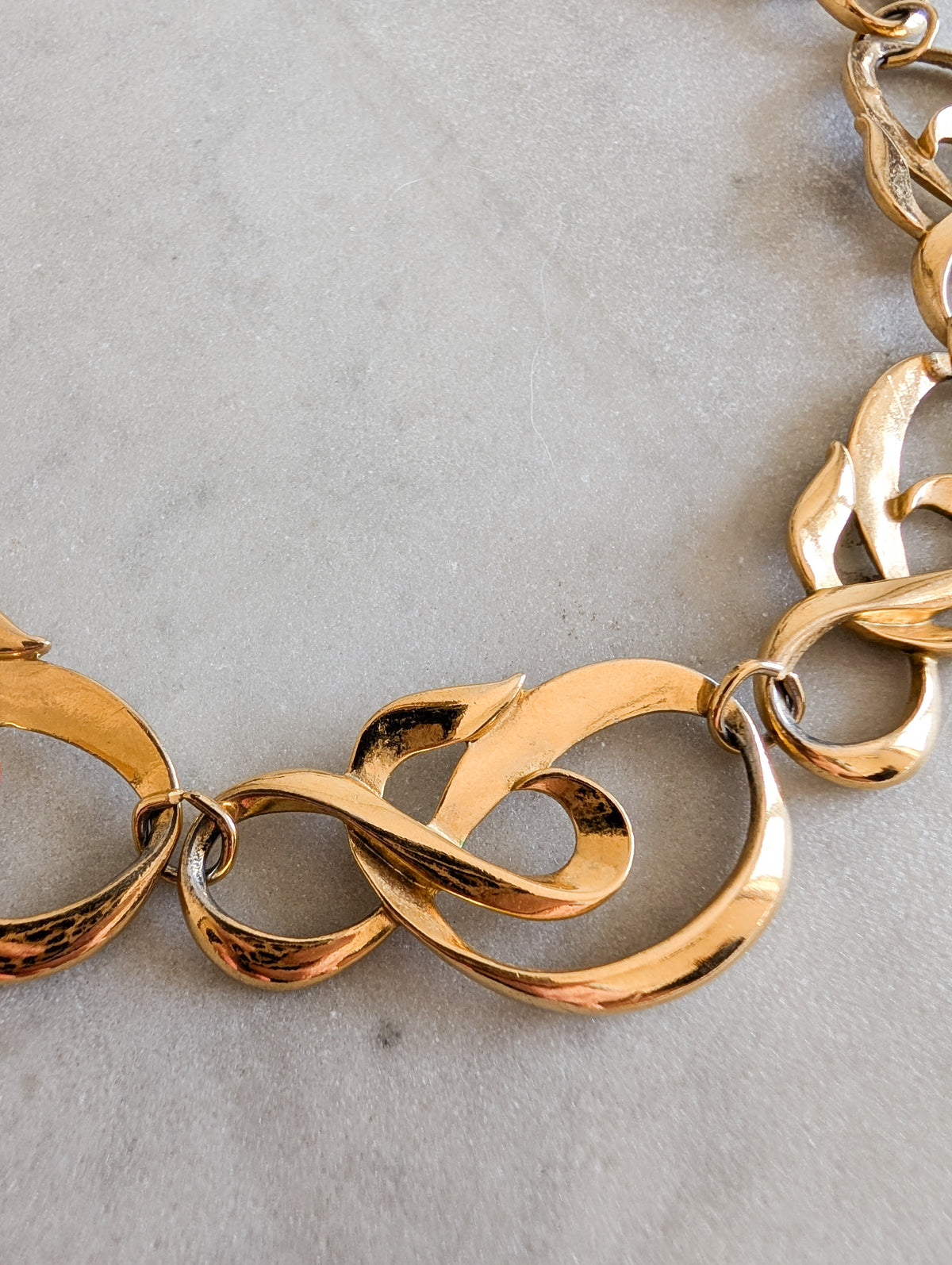 Collier maille Arabesques