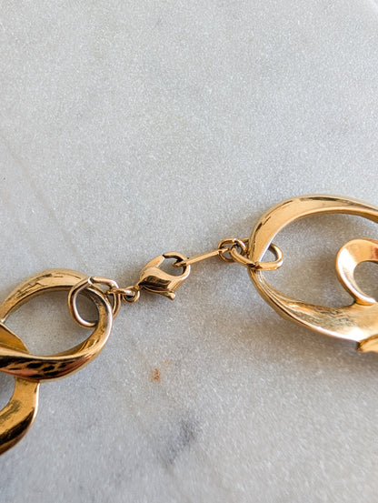 Collier maille Arabesques