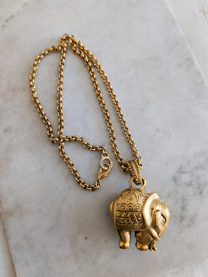 Collier éléphant Agatha
