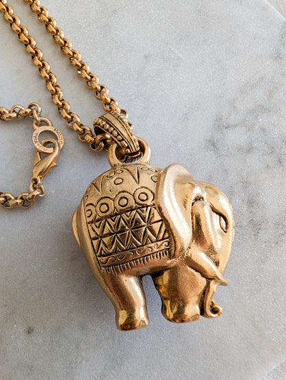 Collier éléphant Agatha