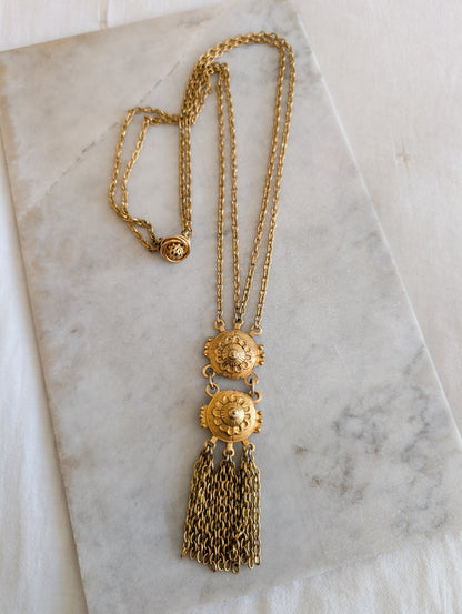 Superbe collier esprit byzantin