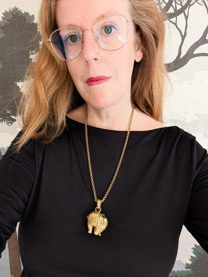 Collier éléphant Agatha
