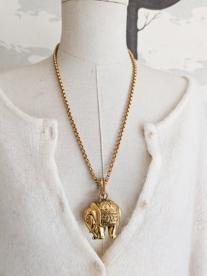 Collier éléphant Agatha