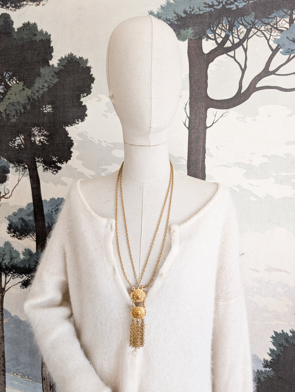 Superbe collier esprit byzantin