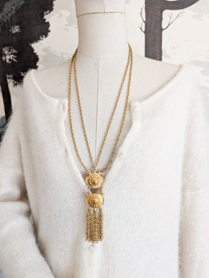 Superbe collier esprit byzantin