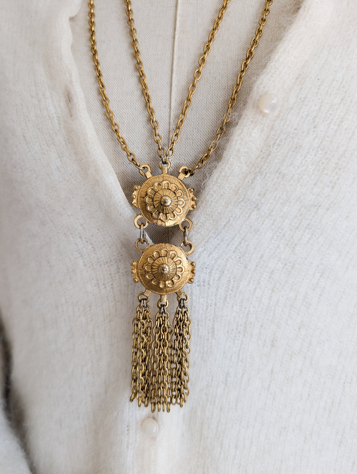 Superbe collier esprit byzantin