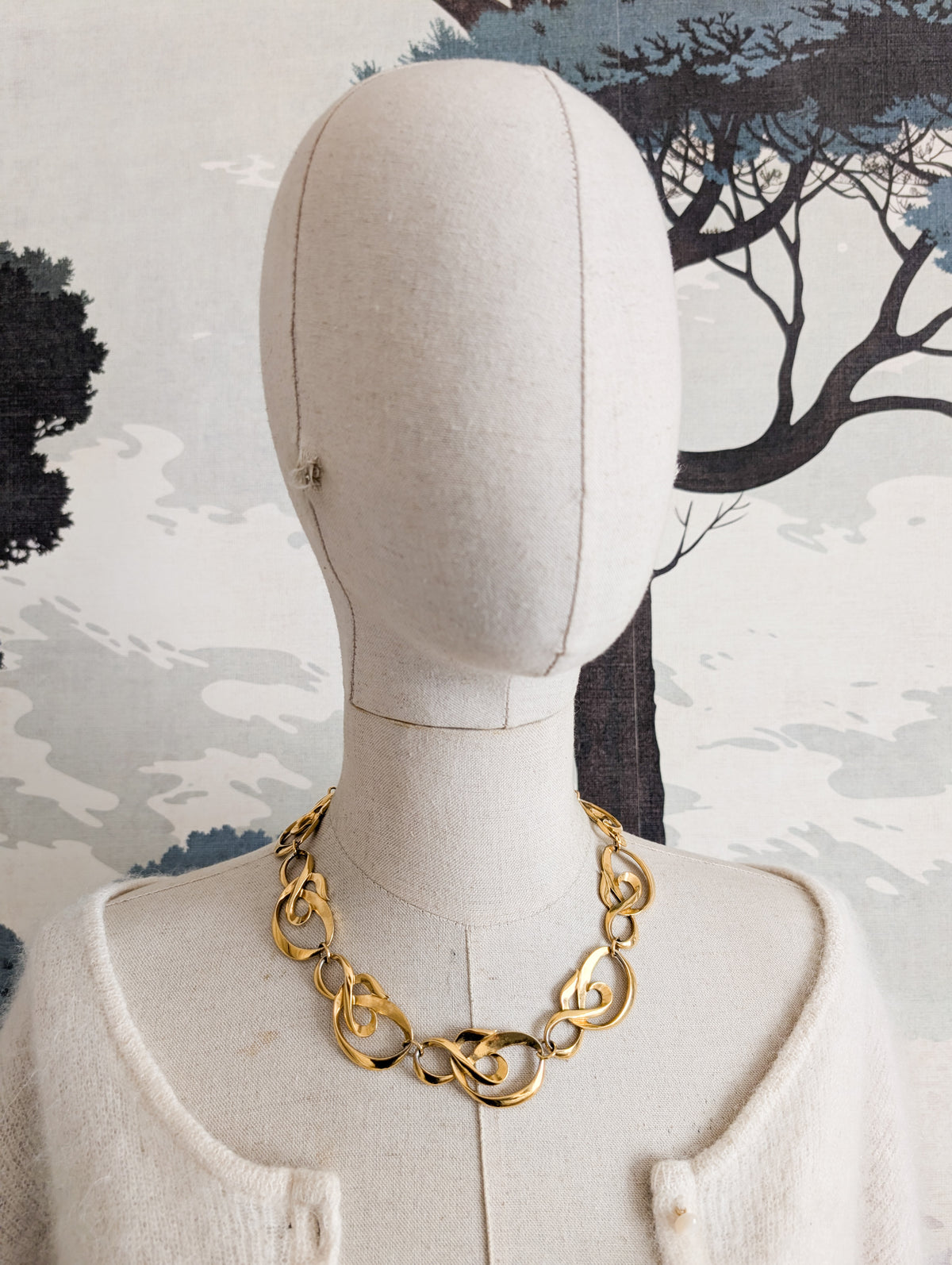 Collier maille Arabesques