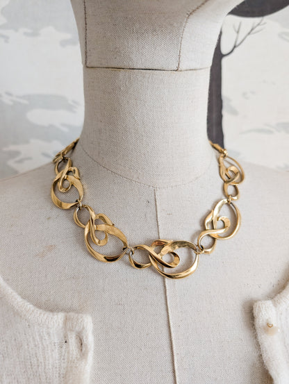 Collier maille Arabesques