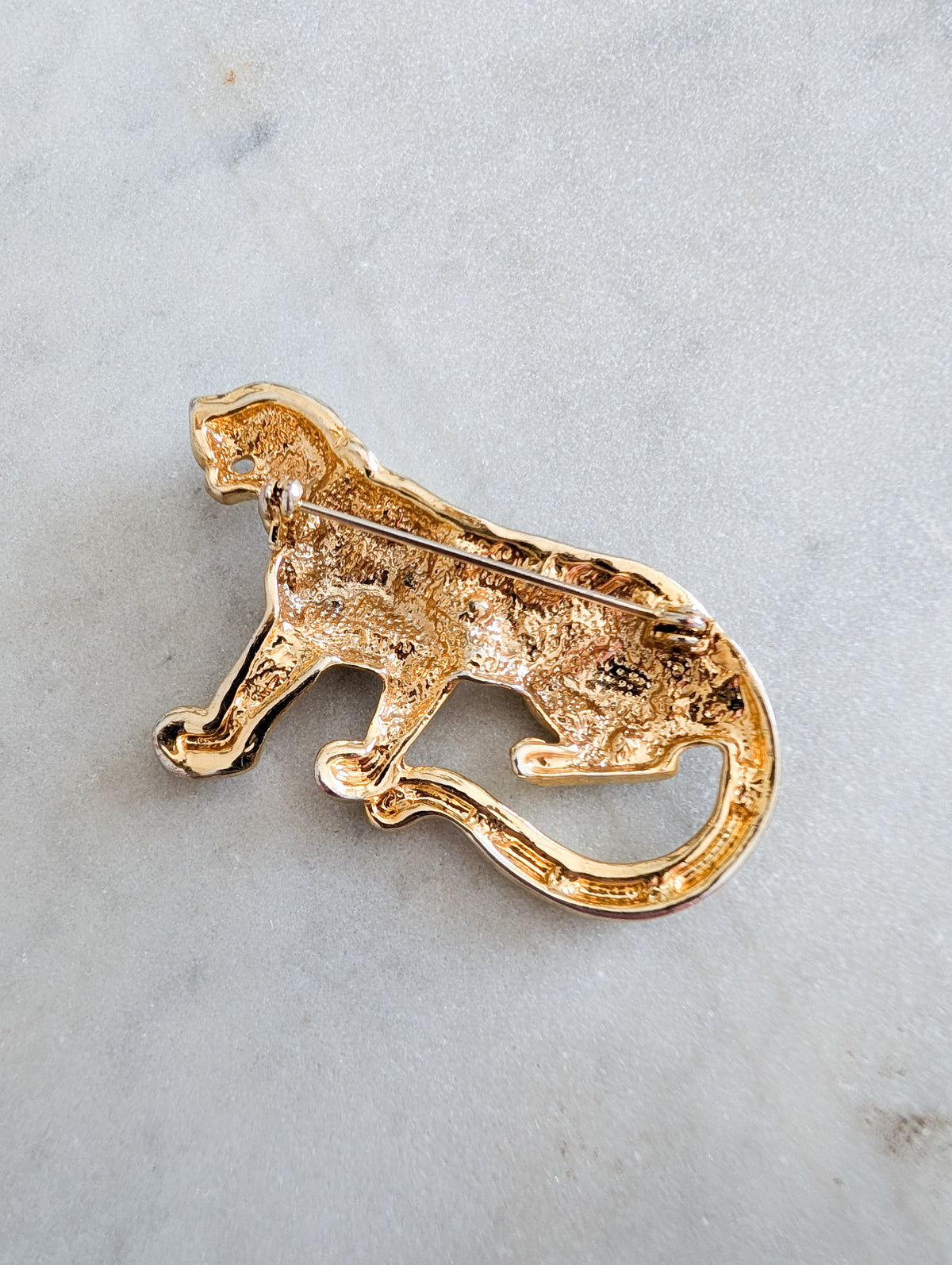 Broche panthère américaine