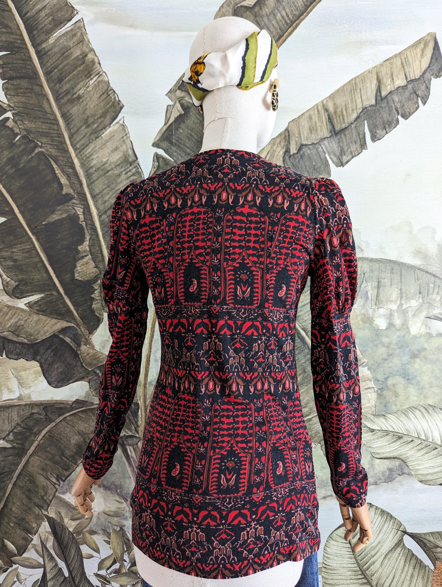 Top en maille 70's taille 34/36