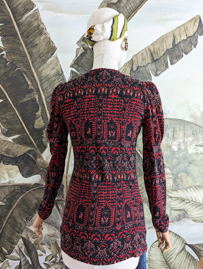 Top en maille 70's taille 34/36