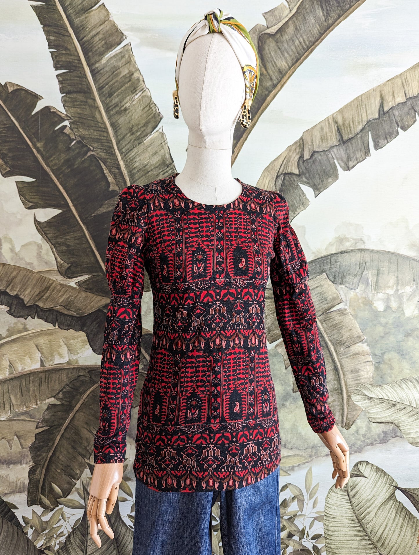 Top en maille 70's taille 34/36