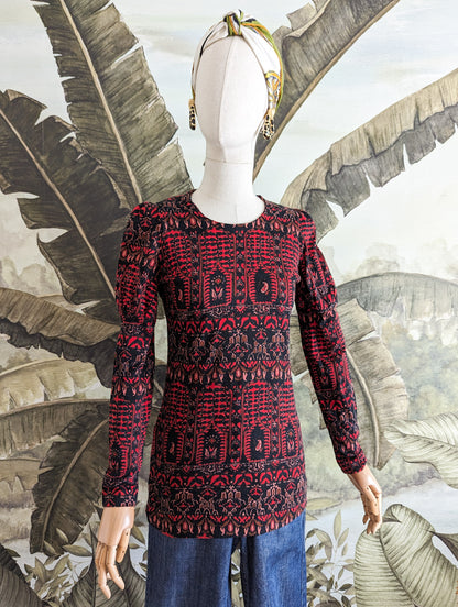 Top en maille 70's taille 34/36