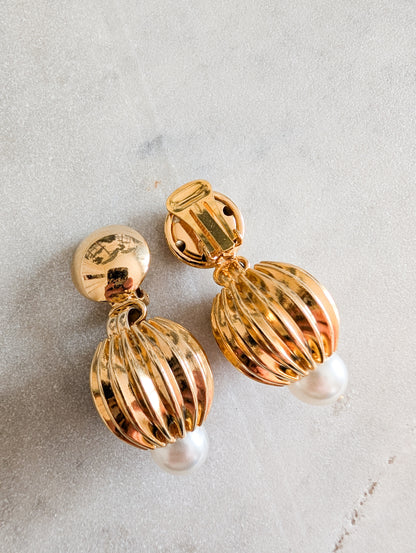 Boucles italiennes Perles