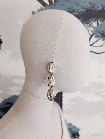 Longues boucles joyaux Agatha