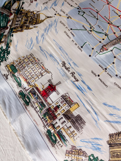 Foulard Paris 50's