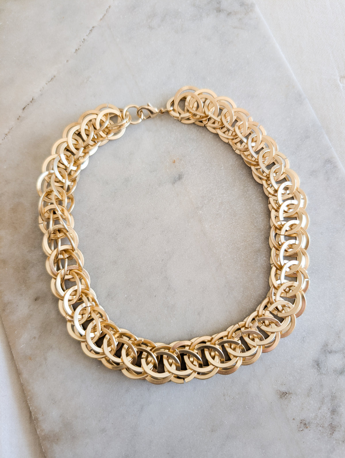 Collier 70's style Paco Rabanne