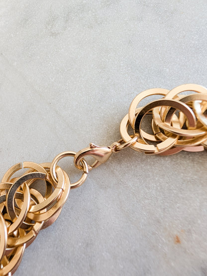 Collier 70's style Paco Rabanne