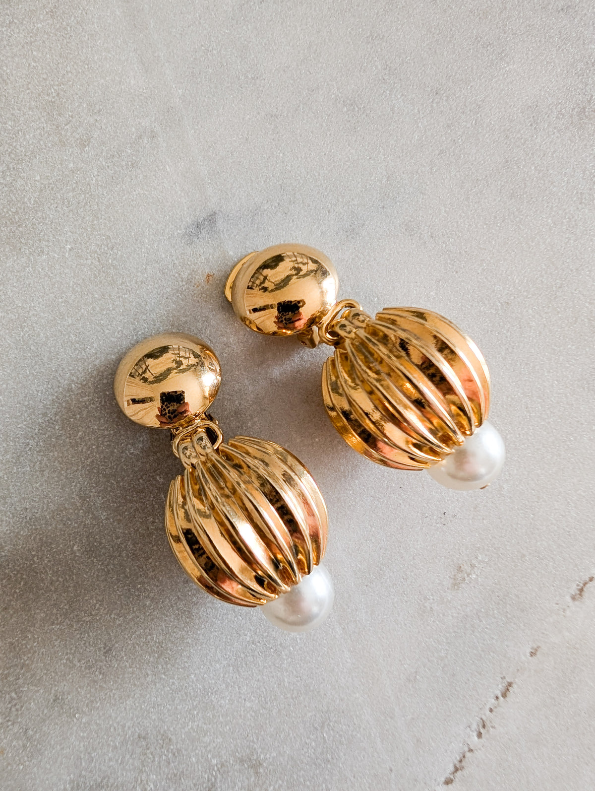 Boucles italiennes Perles