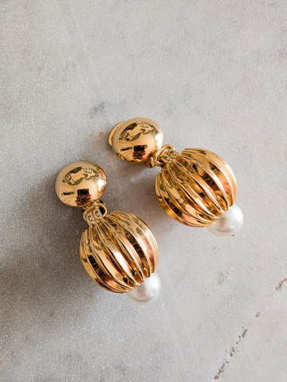 Boucles italiennes Perles
